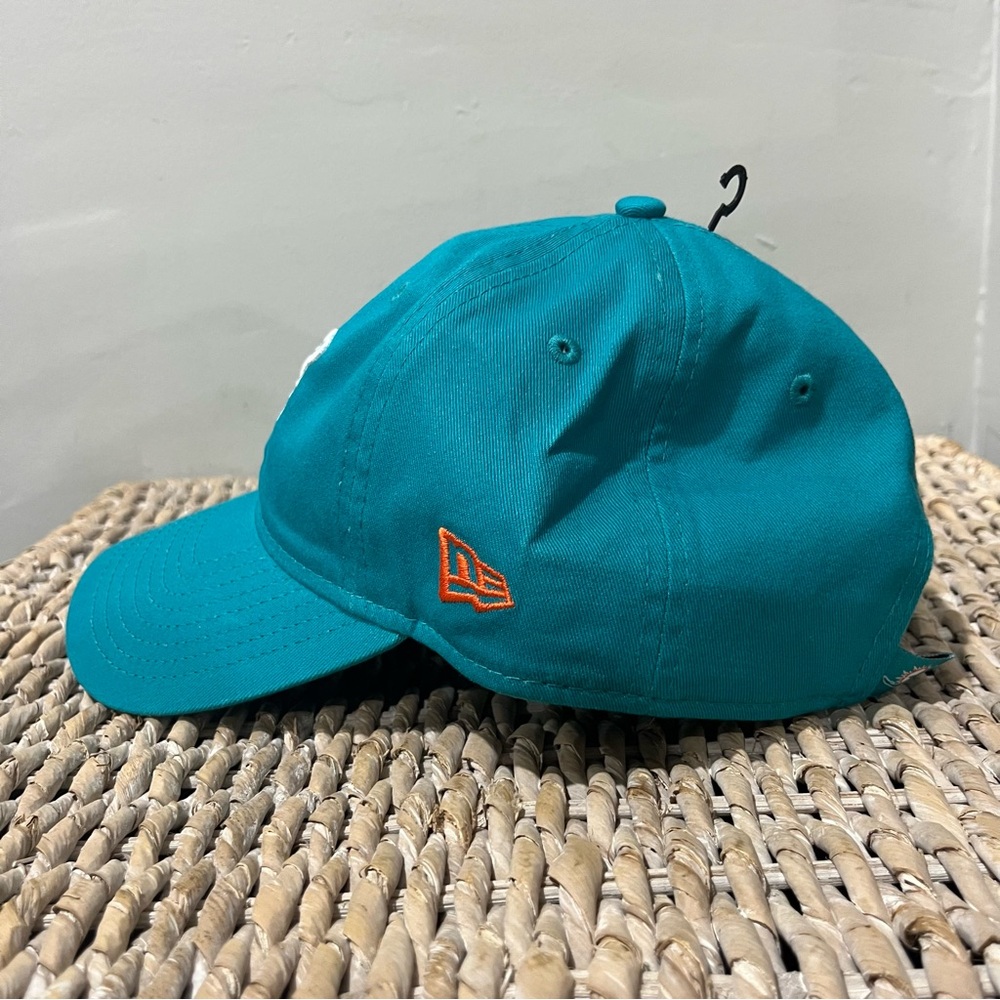 New Era Miami Dolphins Throwback 39THIRTY Stretch Flex Hat Cap Green One Size - Picture 5 of 7